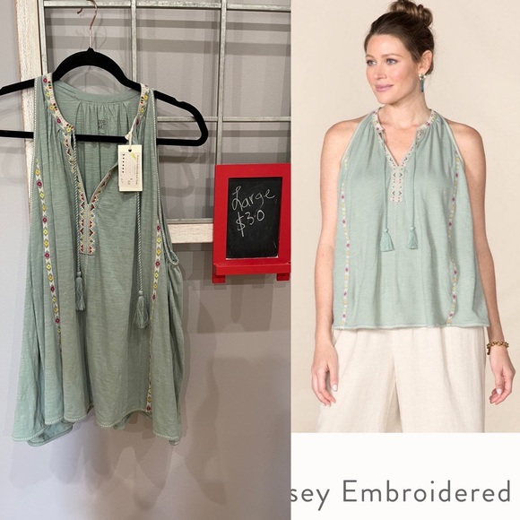 Matilda Jane good hart brand bundle piper shorts and Kinsey tank both size large - Picture 10 of 10